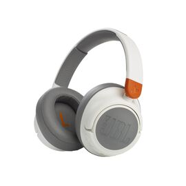 JBL JR 460NC - White - Wireless over-ear Noise Cancelling kids headphones - Hero